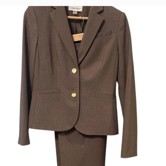 Calvin Klein Tan Blazer - Picture 4 of 6